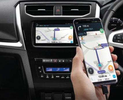 Aruz Multimedia System with Navigation and ‘Smart Link’ (For Android Only) | Perodua Aruz - 7 Seater SUV Malaysia