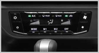 Digital air conditioner controller with quick OFF button | Perodua Ativa - 5 Seater SUV