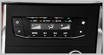 Alza Digital Air Conditioner Controls with Off Button | The All-New Perodua Alza - 7 Seater MPV