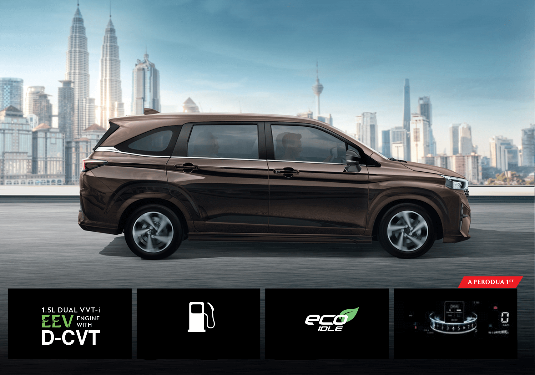 Perodua Alza fuel Consumption 22km/l | The All-New Perodua Alza - 7 Seater MPV