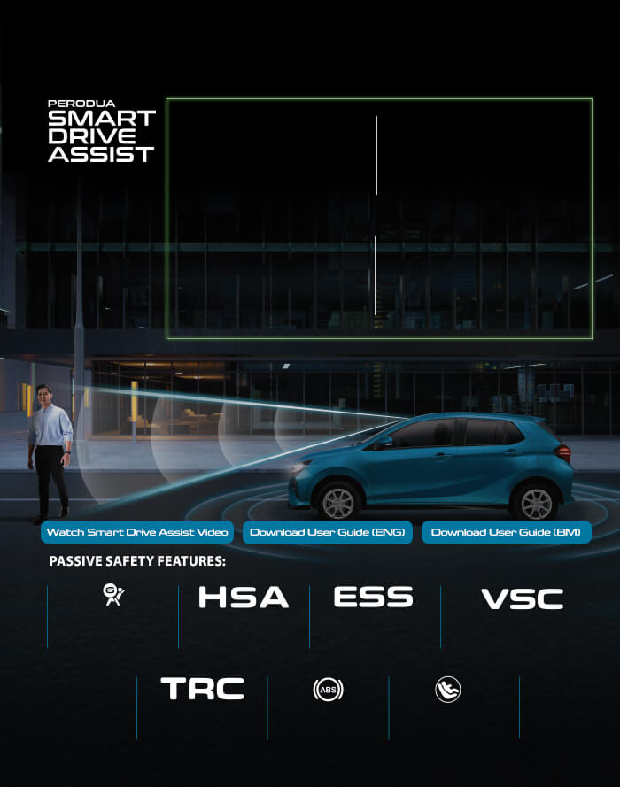 Perodua Smart Drive Assist | Perodua Axia - Compact Car