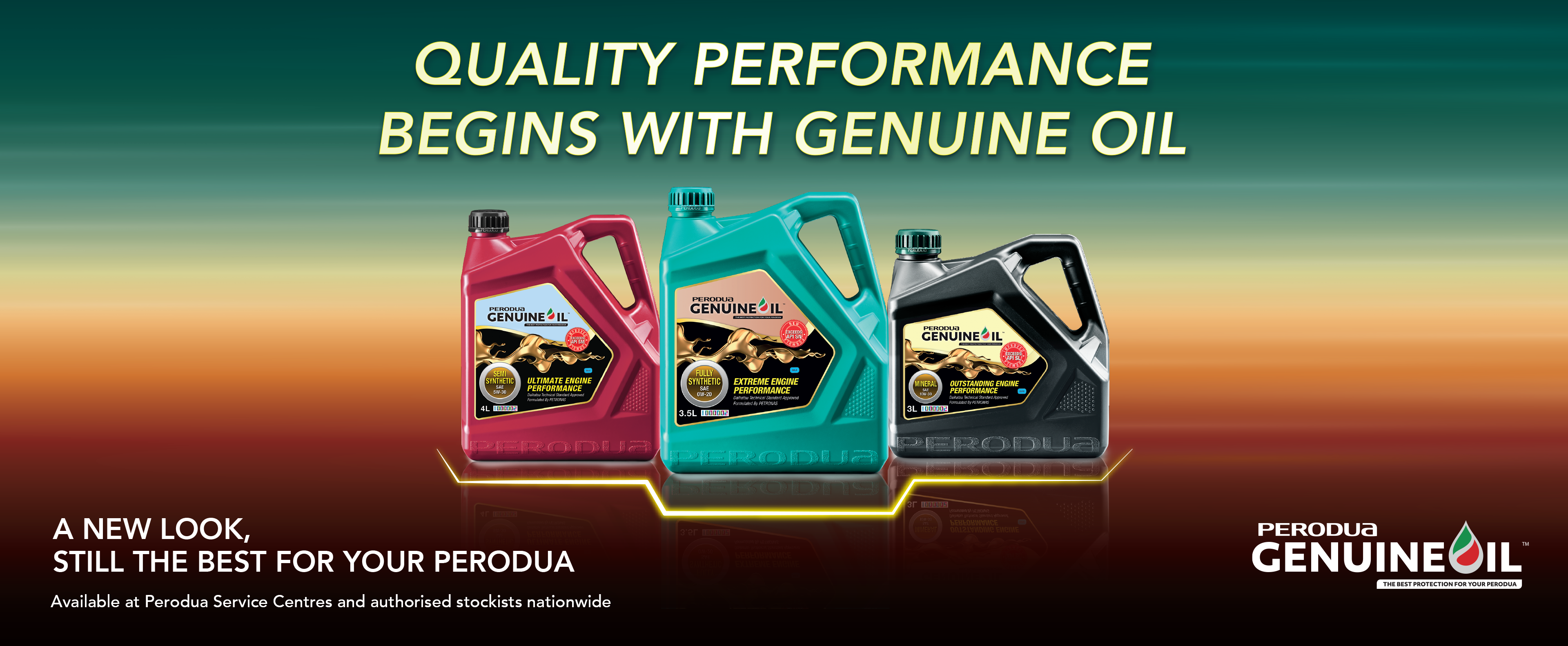 Perodua Genuine Oil & Lubricants | Perodua Genuine Oil (PGO) - Engine Oil and Lubricants